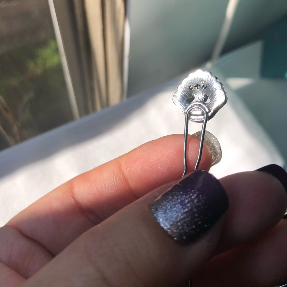 ⚠️🛑 SOLD 11.12.2022 🛑⚠️. silver tone and rhinestone three pack hair pins - Picture 2 of 7